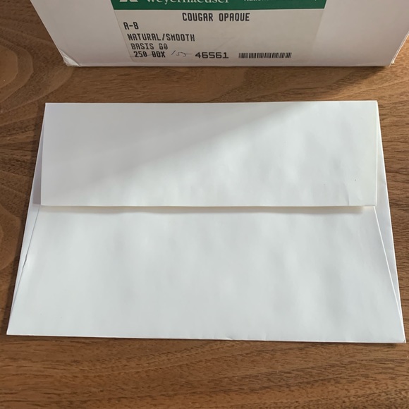 Box of 155 card size envelopes. - Picture 8 of 10